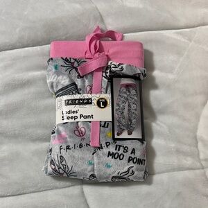 Friends TV show Pink and Gray Lobster Print Pajama Pants